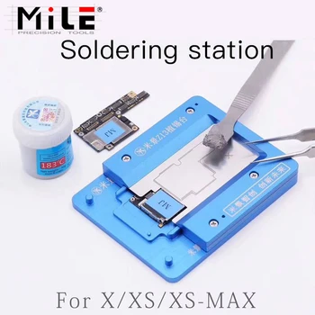 Mijing Z13 Z15 Z16 BGA Reballing Kit Set Tin Výsadbu prípravok Zariadenie pre iPhone X XS MAX XR 11 11 PRO Max PCB základnej Dosky, Oprava