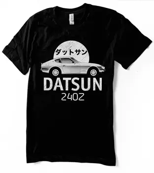 Móda Nový Začiatok Tees Tshirts JDM Datsun Logo 240Z T Shirt Japonskej Klasickej Bavlna T-Shirt