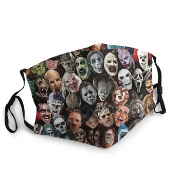 Zombie Živých Mŕtvych Mascarilla Masque Pleťová Maska Tváre Hororové Masky Fation Úst Maska Anti Prachotesný Maska