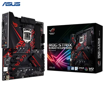 Nová Plocha Doska Asus ROG STRIX B360-H HERNÉ Intel B360 LGA 1151 Zásuvky DDR4 64GB E-športová Hra doske