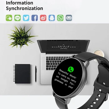 P8Y Bluetooth Smart Hodinky, Športové Hodinky Srdcového rytmu Spánku Monitor Vodotesný IP67 Smart Hodinky Pre iOS a Android
