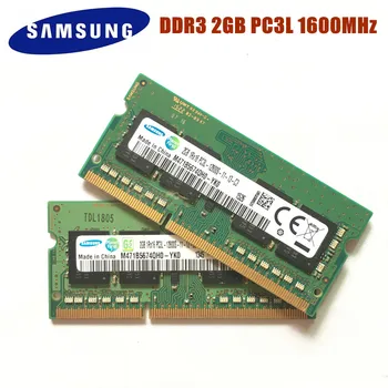SAMSUNG Pamäť RAM DDR3 DDR3L 2G 4G 8G 12800S Notebook DDR3 1600 MHz Memoria DRAM Stick pre Notebook Pôvodné 1.35 V