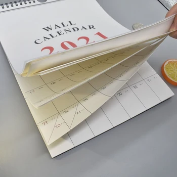 2021 Stožiare, Denný Plán Ručne maľované Kalendár Mesačný Plán Programu Plánovač nástenný Kalendár Office Dodanie
