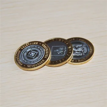 2010 ruskej Republiky Čečensko Desať Rubľov Mince 3KS/VEĽA Vysoká Kvalita Reprodukcie Business Darček Kolekcie