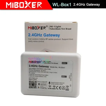 Miboxer WL-BOX1 DC5V Wifi Bezdrôtový ovládač kompatibilný so systémom IOS/Andriod systém Bezdrôtové APLIKÁCIE Ovládanie pre CW, WW RGB žiarovka