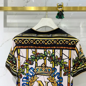 Pánske Letné Bavlna tričko s Napoleon tlač bavlna t-shirt D|419202519