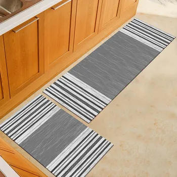 Umývateľný Non-slip Dlho Podlahy v Kuchyni Mat Kúpeľňa Vstupné Dvere Mat Spálne, Obývacia Izba Posteli Koberčeky Oblasti