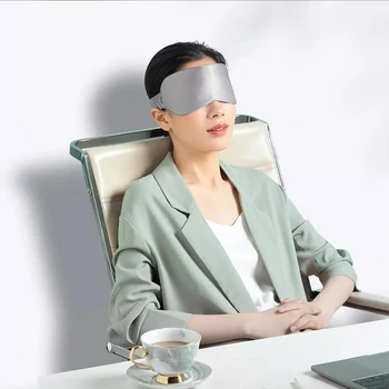 PMA Grafén Terapia Vyhrievané Očná Maska Hodváb Oko Patch Únava Úľavu Oko Masér Smart Teplota, Únava Úľavu Spánku Cestovanie
