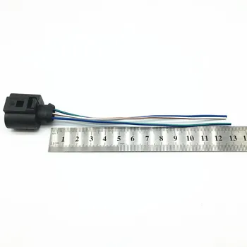 3pin brzdový kľúč Cam Senzor&Oil Level Sensor Pigtail Konektor Konektor Pre vw Passat Golf Pre Audi A3, A4 A6, Q5 Q7 1J0973703 3B0973703G