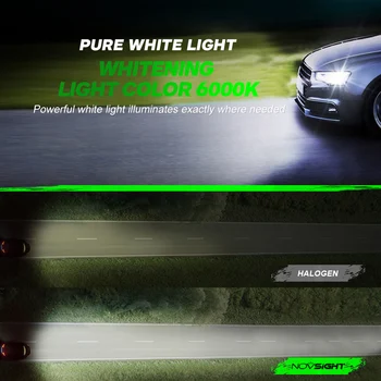 NOVSIGHT Mini 1:1 h7 LED žiarovky H4 pre auto Reflektor led Žiarovka H1 H8 H11 hmlové svetlo HB3 9005 HB4 9006 6000K dc svetlo led para auto 12V