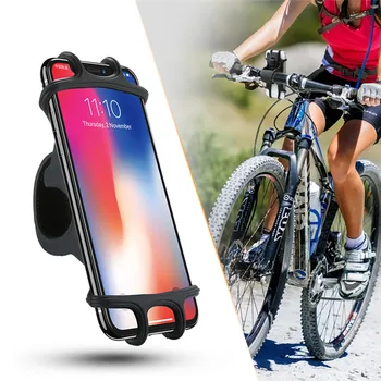 Požičovňa Držiaka Telefónu, pre iPhone Samsung Universal Mobile Mobilný Telefón na Bicykel Riadidlá Klip Mount Mount Podporou GPS Mobilný Telefón