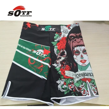 SUOTF MMA šortky Tiger Muay Thai Technickej výkonnosti Falcon boxerské šortky športové oblečenie muay thai šortky lacné kickbox