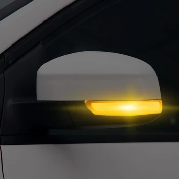 Bezchybné Auto Bliká Otočte Signálne Svetlá LED, Bočné Obrysové Spätné Zrkadlo Lampa Bočná Auto Príslušenstvo Pre Ford Focus Hatchback