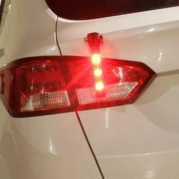 Bezpečnosť Kladivo Blesk Multi Funkčné Auto Bezpečnosť Únikovej Kladivo s LED Baterka Svetlo Okno Istič