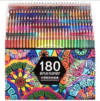 Multicolour 180 Farby Profesionálne Akvarel Kreslenie Ceruzky Umelca, Maliarstvo, Skicovanie Drevené Farebné Ceruzky Školské Potreby Pre Maliarov