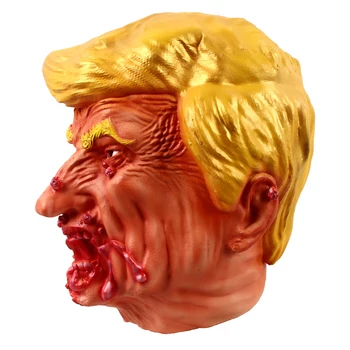 Patygr Zombie Prezident USA Donald Trump Maska Mužov Desivý Tvár Latex Maska Trump Hlavu Masku Príslušenstvo