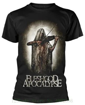 Fleshgod Apocalypse Krvavé Huslista Tričko New & Oficiálne! Letné Mladíci Čierne Tričko