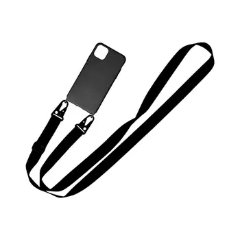 Ochranné puzdro Crossbody Náhrdelník Kábel Laná s Lanom pre iPhone 11pro X 6 7 8 Plus XR XS MAX ,Silikónové ozdobná šnúrka na uniforme prípade