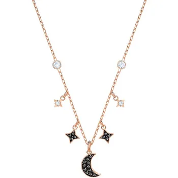 2020 módne šperky swa1: 1 skvelého symbol mesiaca. Black star dievča nádherné čaro náhrdelník