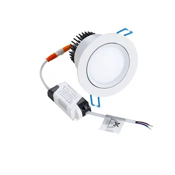 CREE LED, Vstavaná Downlight Lampa 5W 7W 12W Stmievateľné klasu Bodové svetlo nastaviteľné Zariadenie lightiing +led driver