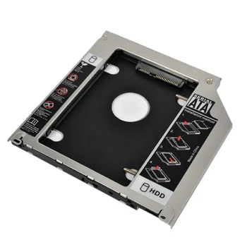 Kebidu 9,5 mm Hliníkový HDD Caddy SATA 3.0 2. 9,5 mm SSD Prípade HDD Enclosure Optibay pre Macbook Pro 13