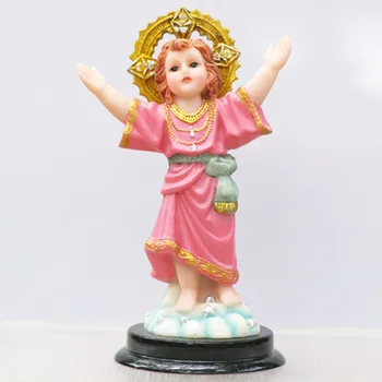 Ježiš Baby Statu Ornament Domáce Dekorácie Ježiš Santo Nino Umenie Sochárstvo Tvorivé Živice Katolicizmus Série Figúrka R4593