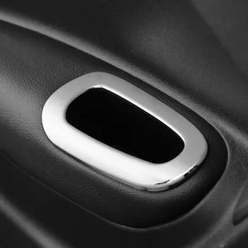 Tonlinker Interiér, lakťová opierka rukoväť Kryt Samolepky pre Citroen C-Elysee/Peugeot 301 Auto styling 2/4 KS ABS Chrome Kryt nálepky