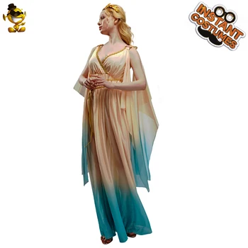 Ženské gréckej Bohyne Šaty, Kostým Fancy Dress Up, Halloween panny Márie Rímsko-gréckych Princezná Oblečenie pre Vianočný Večierok Kostýmy