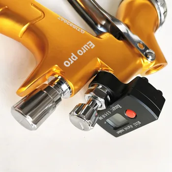 Digitálny Displej EURO PRO striekacia pištoľ auto postrekovač Profesionálne vodou riediteľné farby olejové farby striekacia pištoľ odolnosť voči korózii