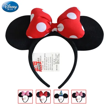 Disney Bábiky, Plyšové Hračky, Mickey Mouse, Minnie Dieťa hlavový most Skloní Hlavu Šperky Karty Valentína Darček k Narodeninám Pre Deti