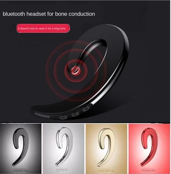 SEMVIS Slúchadlá Kostné Vedenie Ucho Pripojiť Headset Auto Bluetooth Non-In-Ear Mini Športové Bezdrôtové Bluetooth Headset