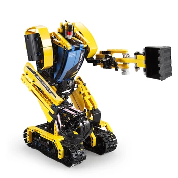 CadA 930PCS 2.4 G RC Deformácie Robot Bager Montáž Stavebného Bloku Výstavby Vzdelávacie Hračky Pre Chlapcov, Dievčatá Darček