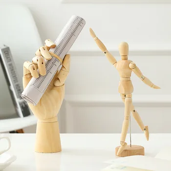 Umenie drevené dekorácie bábkové Strane model bábiky Ľudské telo modelu bytového zariadenia, obývacia izba office desktop domova Otáčania