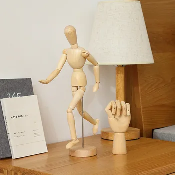 Umenie drevené dekorácie bábkové Strane model bábiky Ľudské telo modelu bytového zariadenia, obývacia izba office desktop domova Otáčania