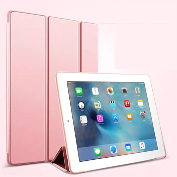 Flip Prípad Tabletu Apple iPad Vzduchu 3 10.5 2019 Tri-fold Kožený Kryt Pre iPad A2123 A2152 A2153 A2154 Silikónové Soft Shell