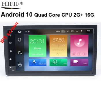 ISP Android 10 4 JADRO AUTA GPS Pre Audi A4 B6 B7 S4 B7 B6 RS4 B7 SEAT Exeo ŽIADNE dvd prehrávač, rádio IPS displej, WIFI, BT AUTO Prehrávač