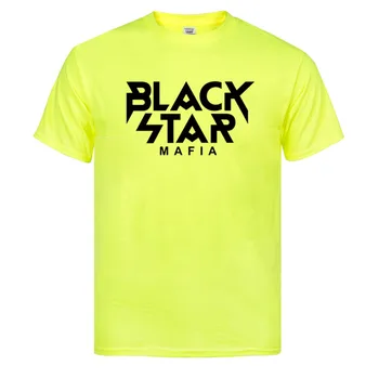 T Shirt Mužov 2019 Nové Módne Black star mafia Vytlačené Módne Kolo Krku T-košele pánske Krátke Rukáv tričko Jersey