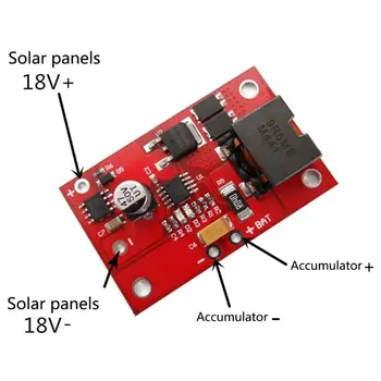 12V3A olovené nabíjačku MPPT solárny regulátor nabíjania batérie modul