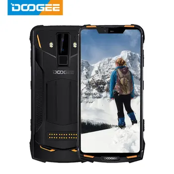 IP68 DOOGEE S90 Pro Modulárny Robustný Mobilný Telefón 6.18 palcový Displej 12V2A 5050mAh Heliograf P70 Octa-Core 6GB 128GB 16MP+8MP, Android 9