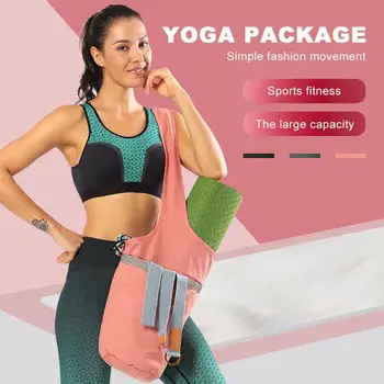 Móda Yoga Mat Taška Gym Mat Prípade Žien Pilates Fintess Cvičenie Pad Ľahko Vykonávať Jogy Batoh Telo Budovanie Športových Zariadení