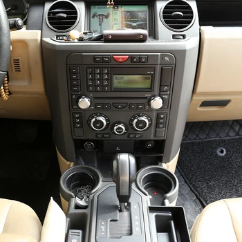 Na Land Rover Discovery 3 2004-2009 ABS Chrome Auto klimatizácia Hlasitosti otočte Kryt Výbava Príslušenstvo Auto Styling