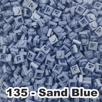 Č. 135 Piesku, Modrý, L*bude 3024 Plastové Malé Stavebné Bloky Tehla Príslušenstvo 1X1 Doska Pixel Art DIY Vzdelávacie Hračky Pre Dospelých