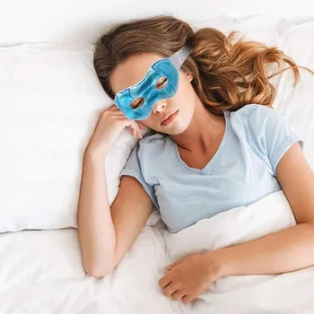 Chladenie Ľadovej Očná Maska Spánku Gél Oko Pad Únava Úľavu Odstrániť Tmavé Kruhy Chladných Očí Patch Relaxačná Maska Na Oči Starostlivosť