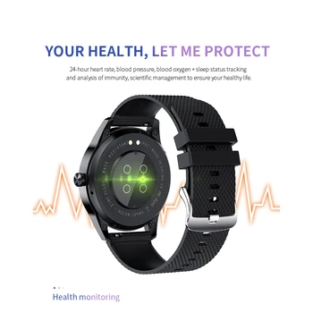 Pánske Smart Hodinky Bluetooth hovor Hudby Srdcového tepu plne dotykový displej ženy Smartwatch G-senzor, Šport Režimy nepremokavé