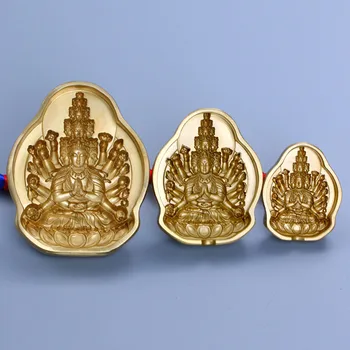 Tibetskej Budhistickej Avalokitesvara patróna náboženské predmety venované utrite Formy Mosadz remesiel zbierky