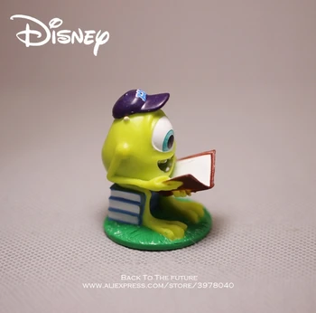 Disney Monsters University Mike Wazowski Pán Q 5cm Akcie Obrázok Anime Mini Dekorácie PVC Zber Figúrka Toy model