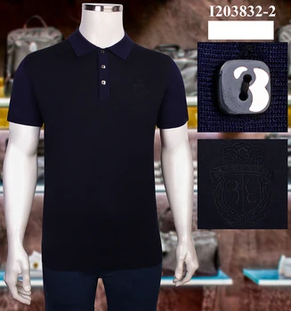 MILIARDÁR T shirt mužov bavlna 2020 nové letné Módy bežné Tenké Priedušná Tlačené anglicko Krátky rukáv doprava zadarmo