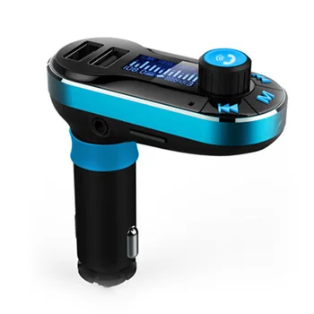 Auto Bluetooth Hands-Free Car MP3 Prehrávač Hudby FM Modulátor do Auta Vstavaný Mikrofón A 3,5 mm Stereo Jack