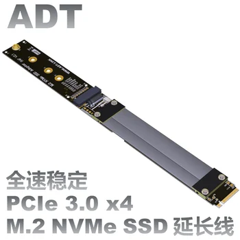 M. 2 NVMe SSD Predlžovací Kábel Pevný Disk Podstavec Karty R44SF/R24SF M2 PCI-Express 3.0 PCIE X4 Plnej Rýchlosti 32 G/b / M Kľúč Extender