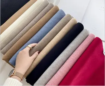 Čistá farba novú šatku dámske zimné Cashmere Šatkou kórejská verzia